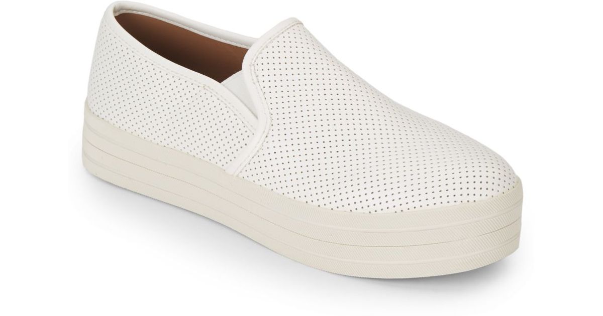 steve madden platform slip ons