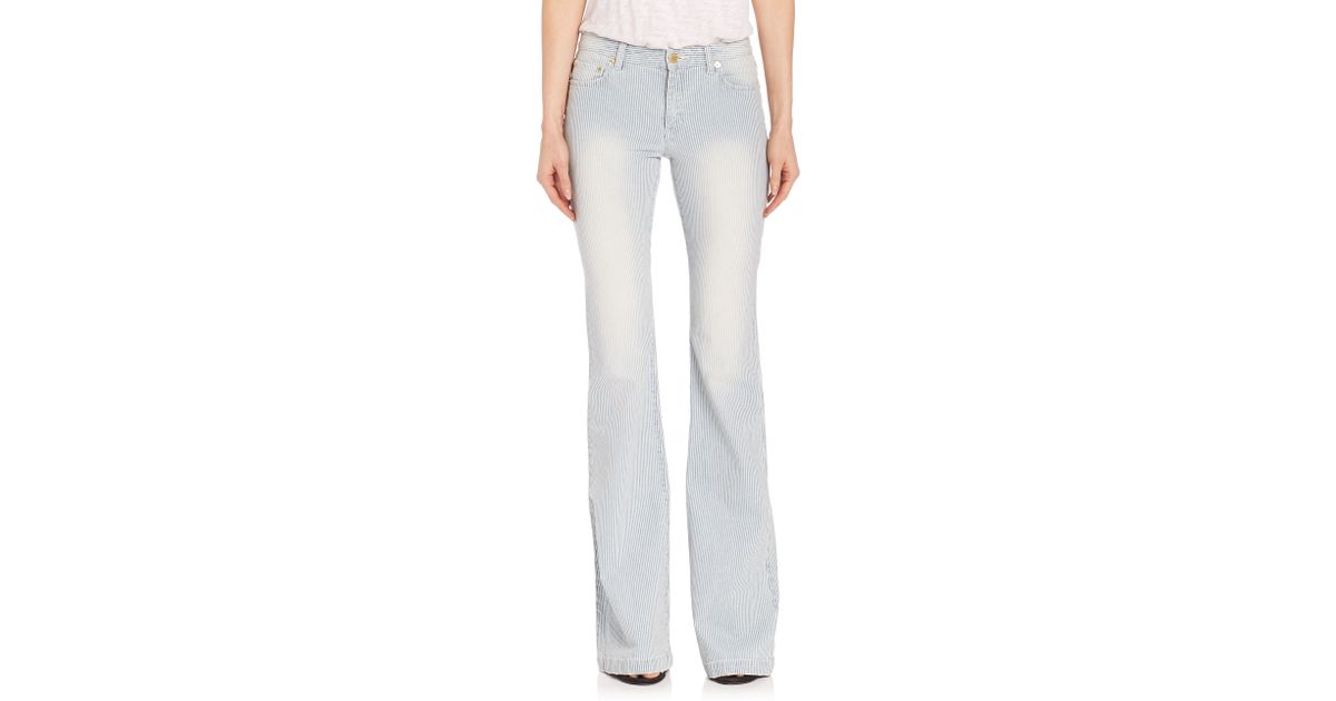 michael kors selma flare jeans