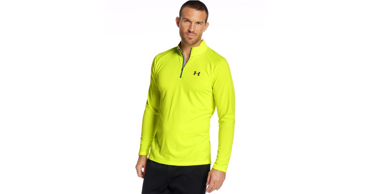 under armour yellow long sleeve