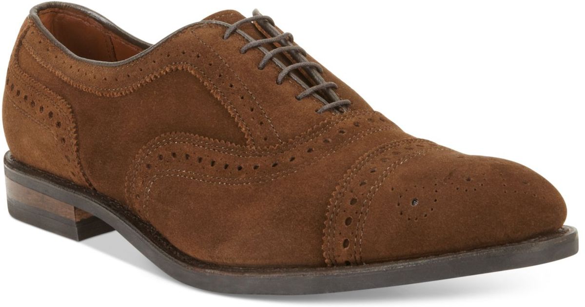 allen edmonds strand suede