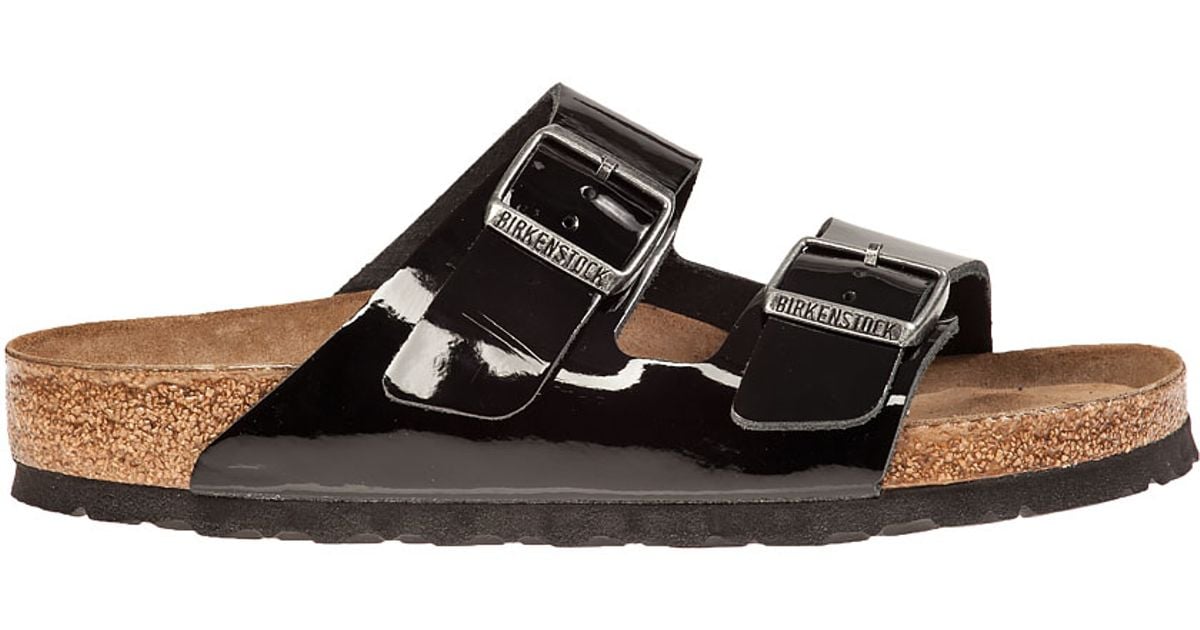 birkenstock glossy black