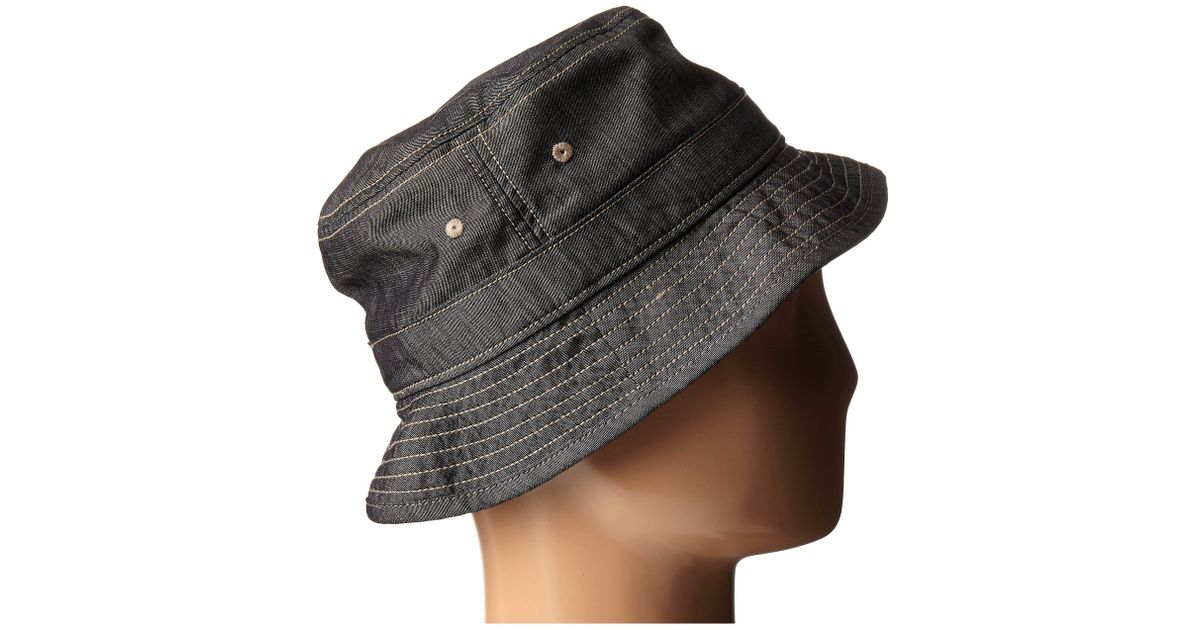 chambray bucket hat