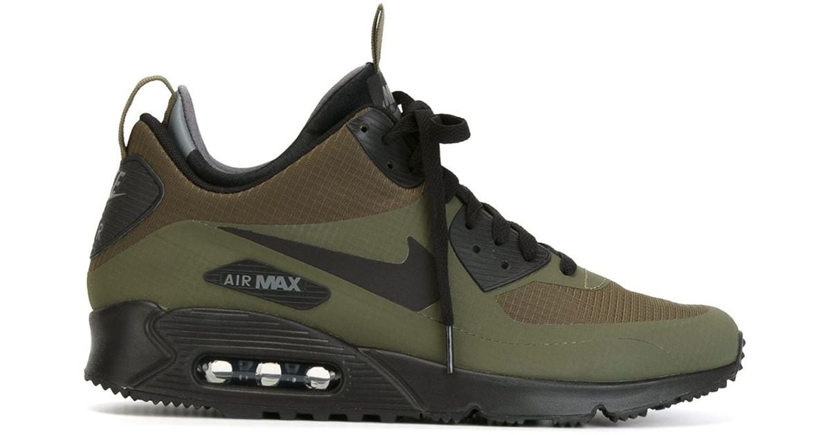 Nike Air Max 90 Mid Winter Sneaker Boots in Green for Men - Lyst