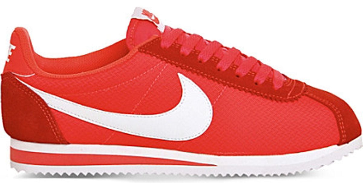 nike cortez bright crimson
