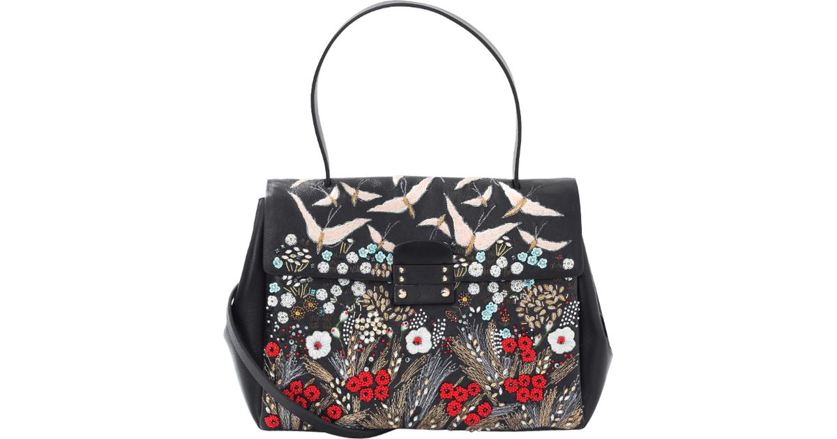 longchamp red handbag