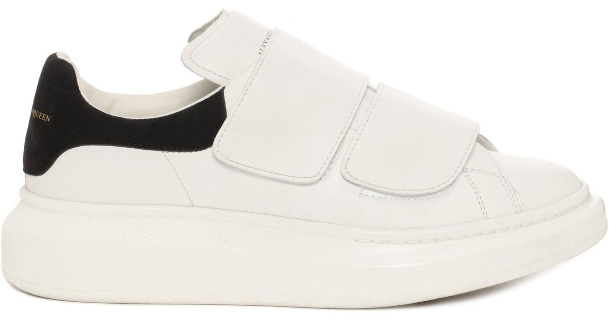 alexander mcqueen trainers velcro