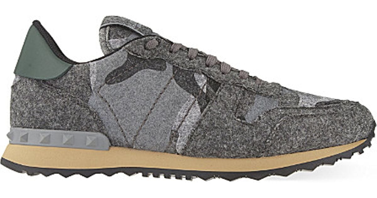 valentino grey camo trainers
