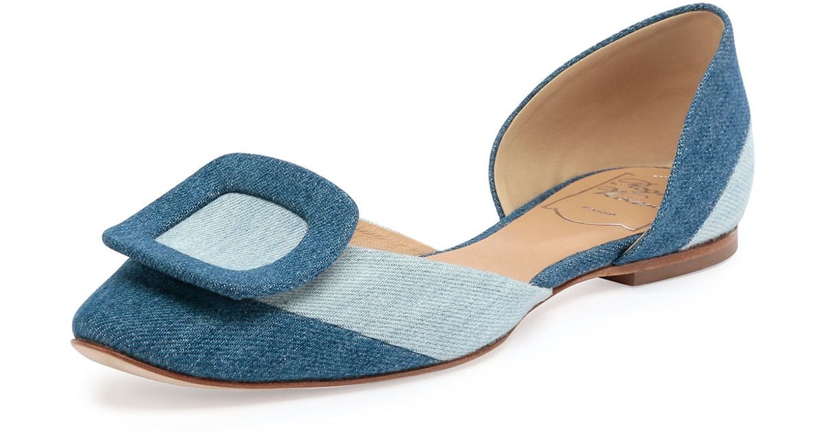 roger vivier denim