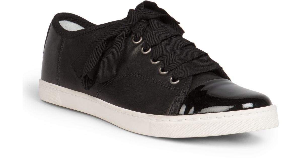 lanvin sneakers black