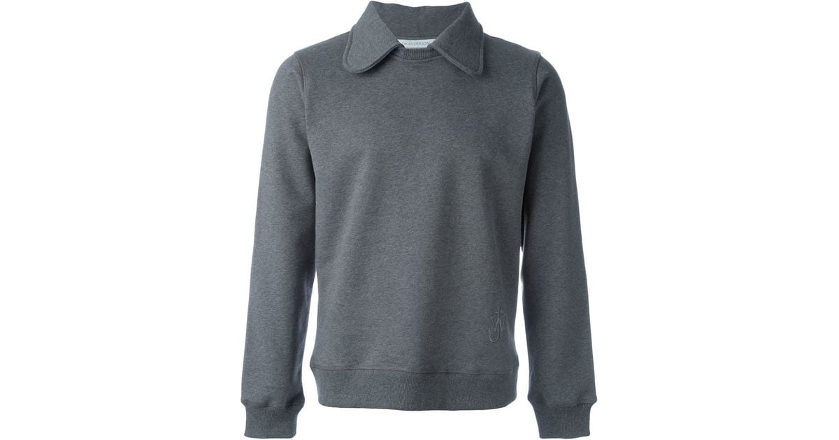 collared sweatshirts