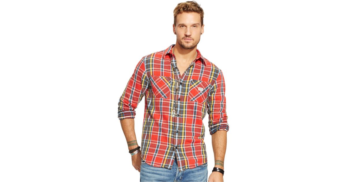 Ralph Lauren Plaid Flannel Workshirt 