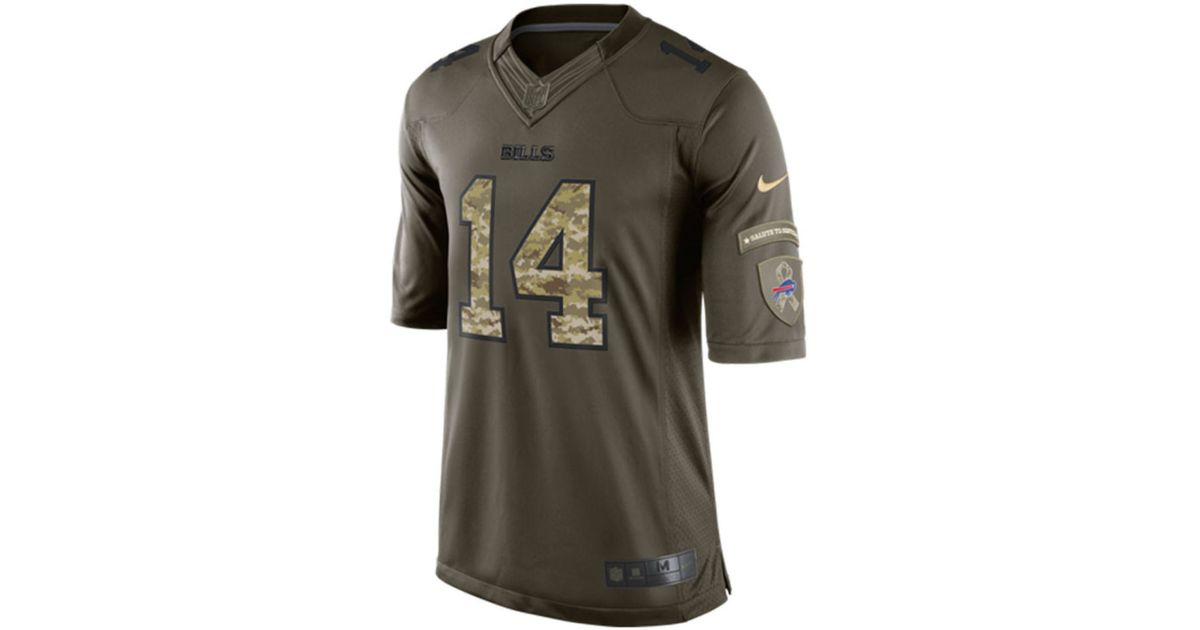 Nike Men\u0026#39;s Sammy Watkins Buffalo Bills Salute To Service Jersey in ...  