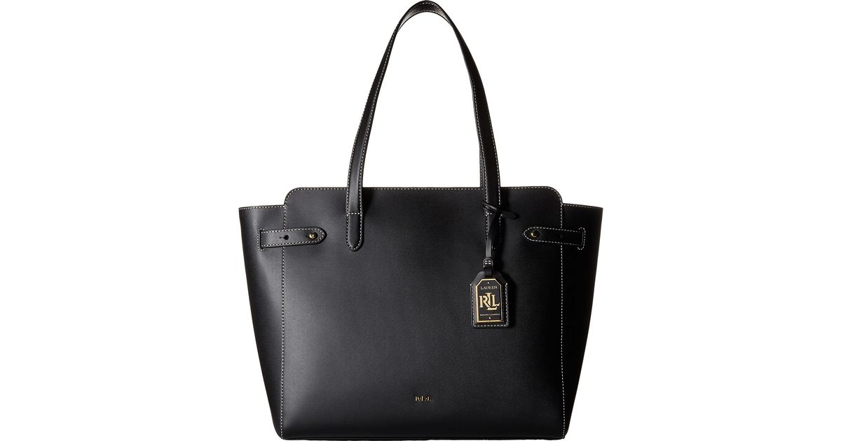 ralph lauren tote black