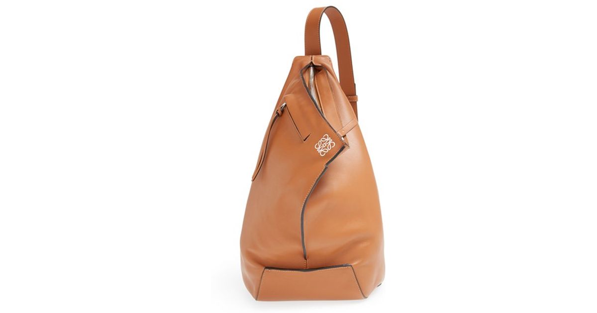 small leather sling bag