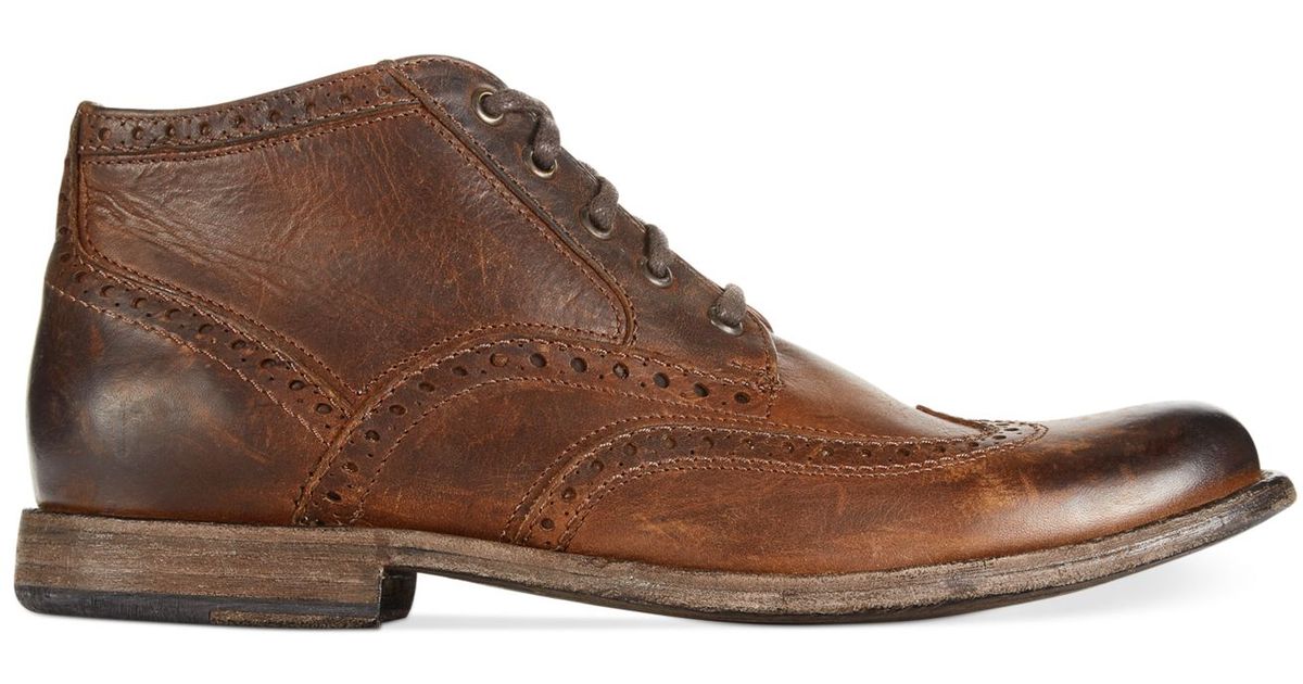 wingtip chukka boots