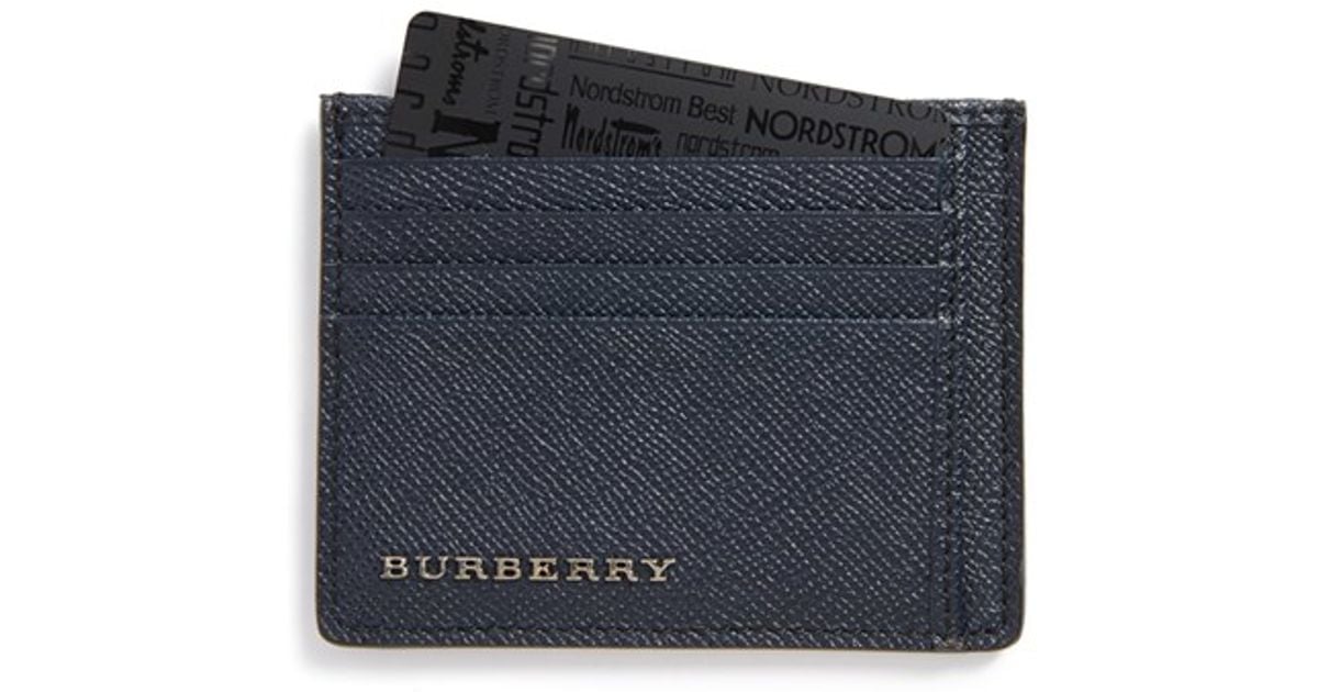 Burberry 'bernie' Leather Card Case in 