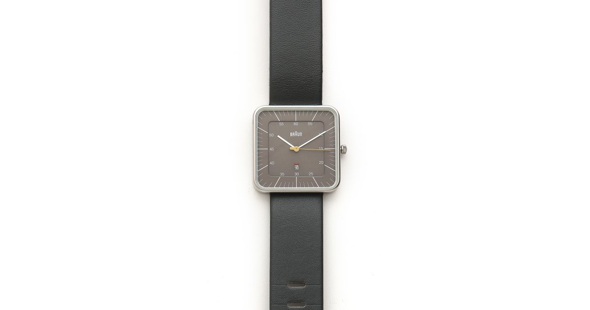 braun classic watch