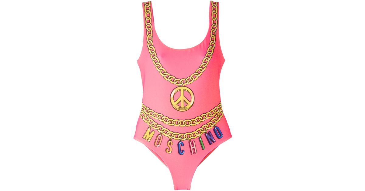 moschino swimming suit