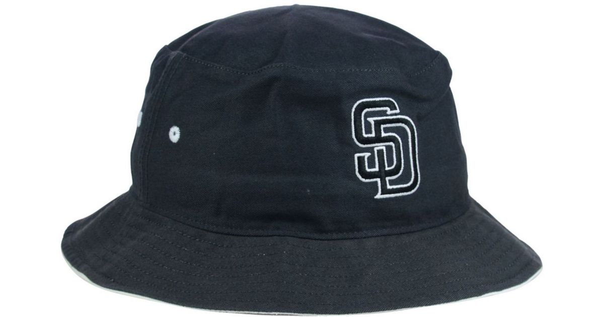 47 Brand San Diego Padres Turbo Bucket Hat in Gray