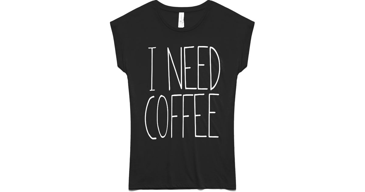 Forever 21 I Need Coffee Sleep Shirt in 