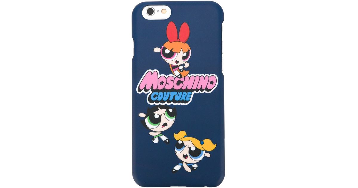 moschino powerpuff phone case