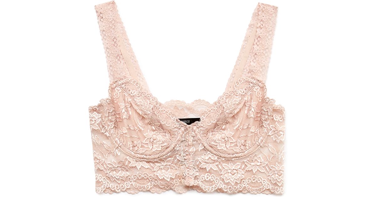 forever 21 lace bralette