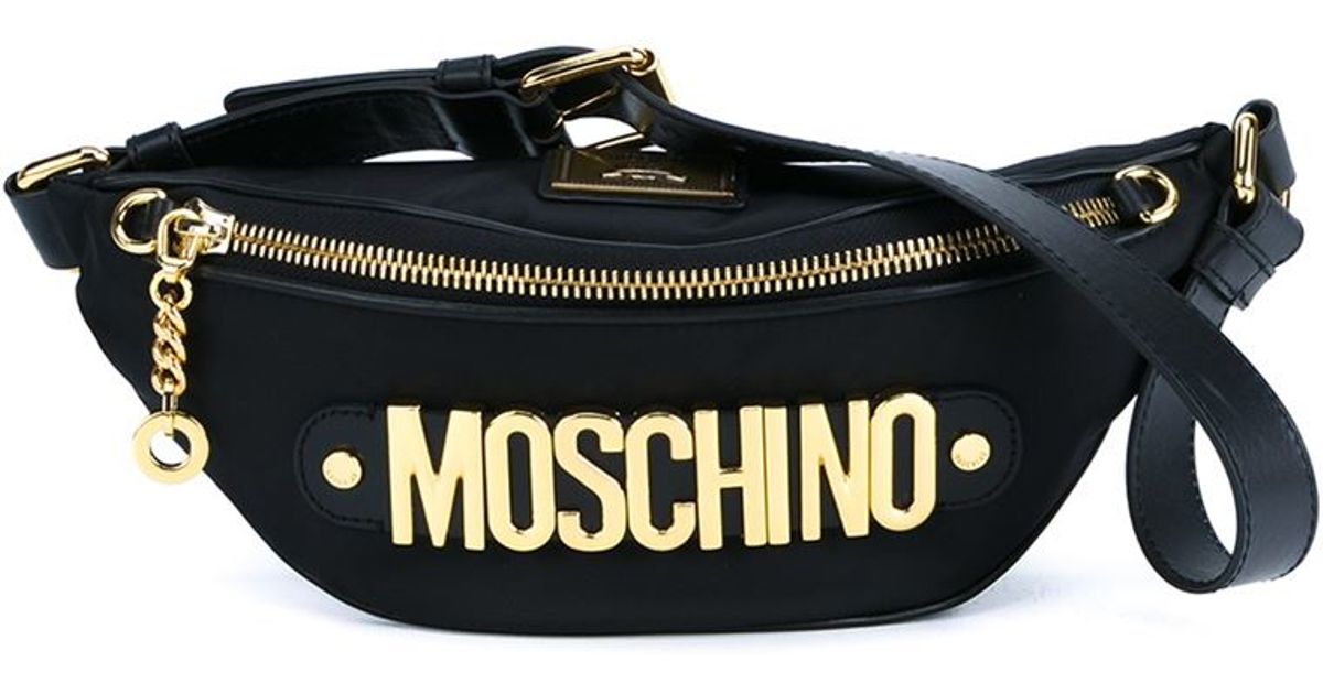 Moschino Bumbag in Black - Lyst