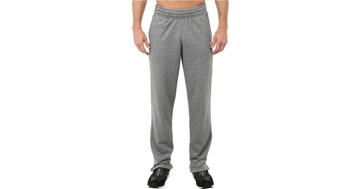 puma grey sweat pants