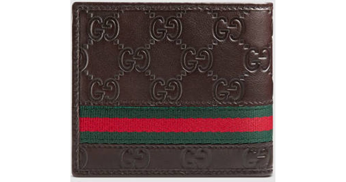 gucci guccissima wallet
