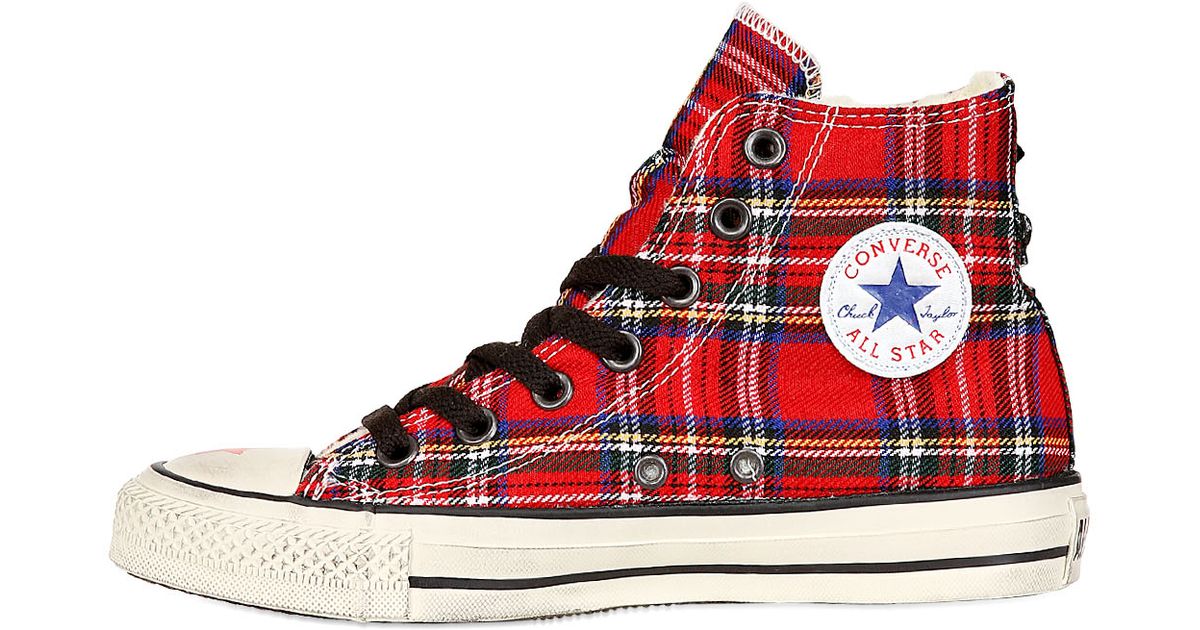 converse tartan