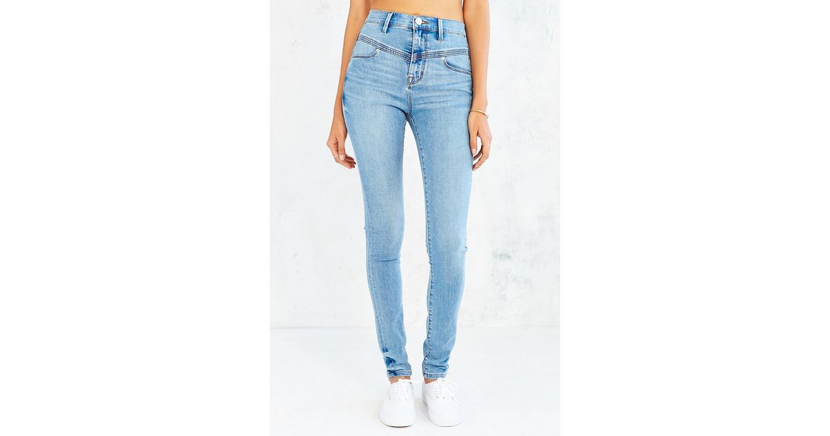 bdg high rise seam jean