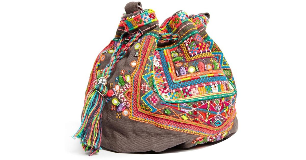 Star Mela Myla Embroidered Xbody Duffle Bag Lyst Find us on instagram @starmelauk. star mela multicolor myla embroidered xbody duffle bag