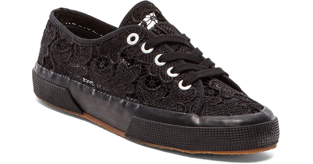 black lace superga