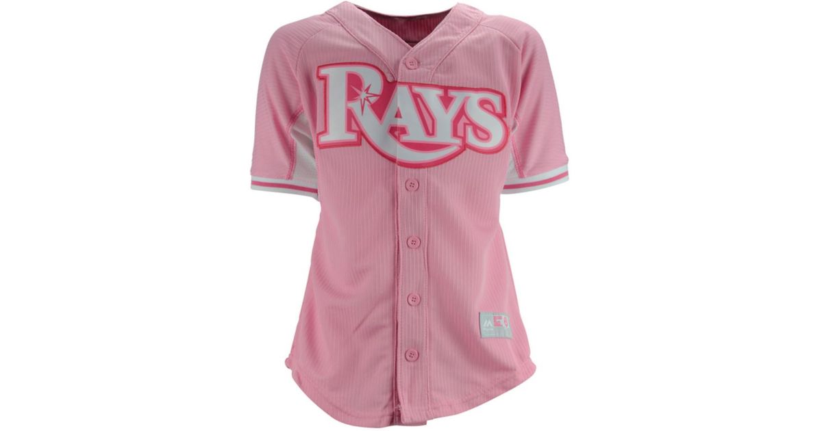 pink tampa bay rays shirt