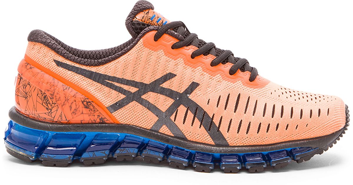 asics quantum orange