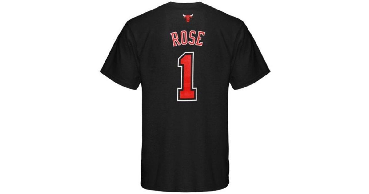 chicago bulls derrick rose t shirt