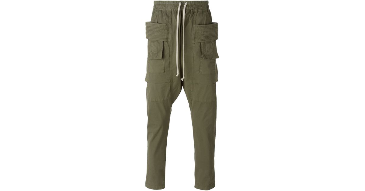 rick owens cargo pants