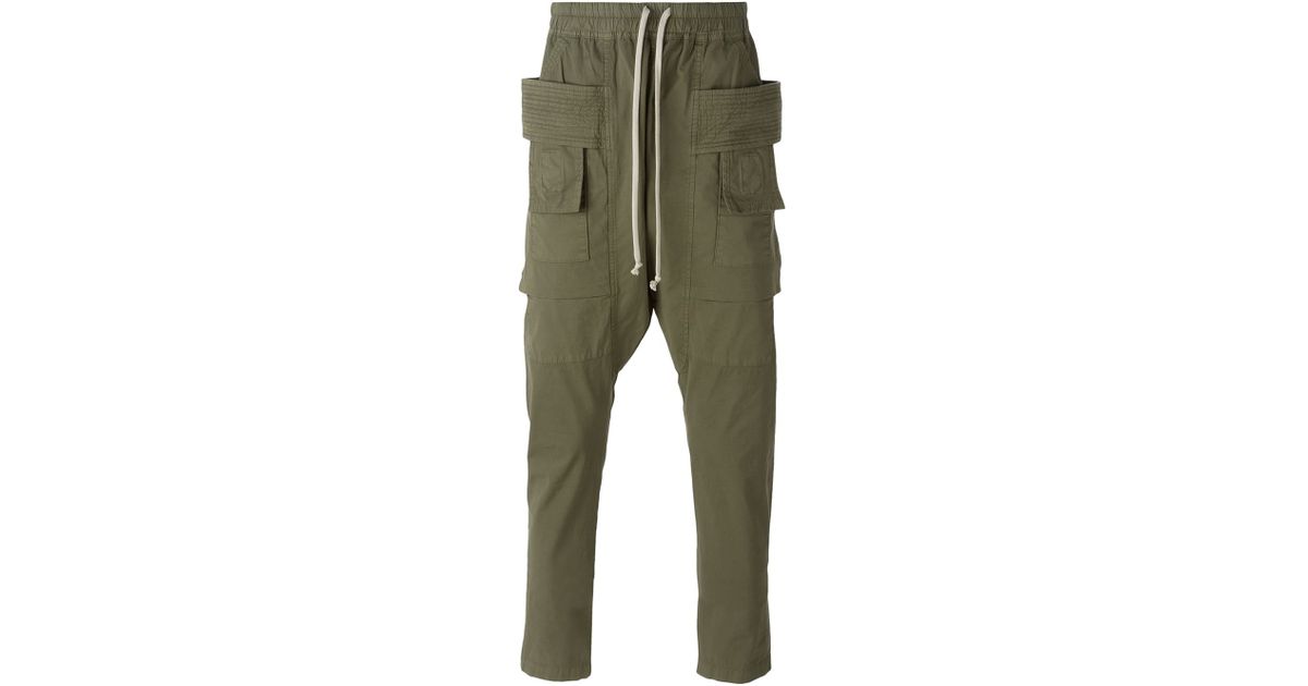 cargo pants rick owens