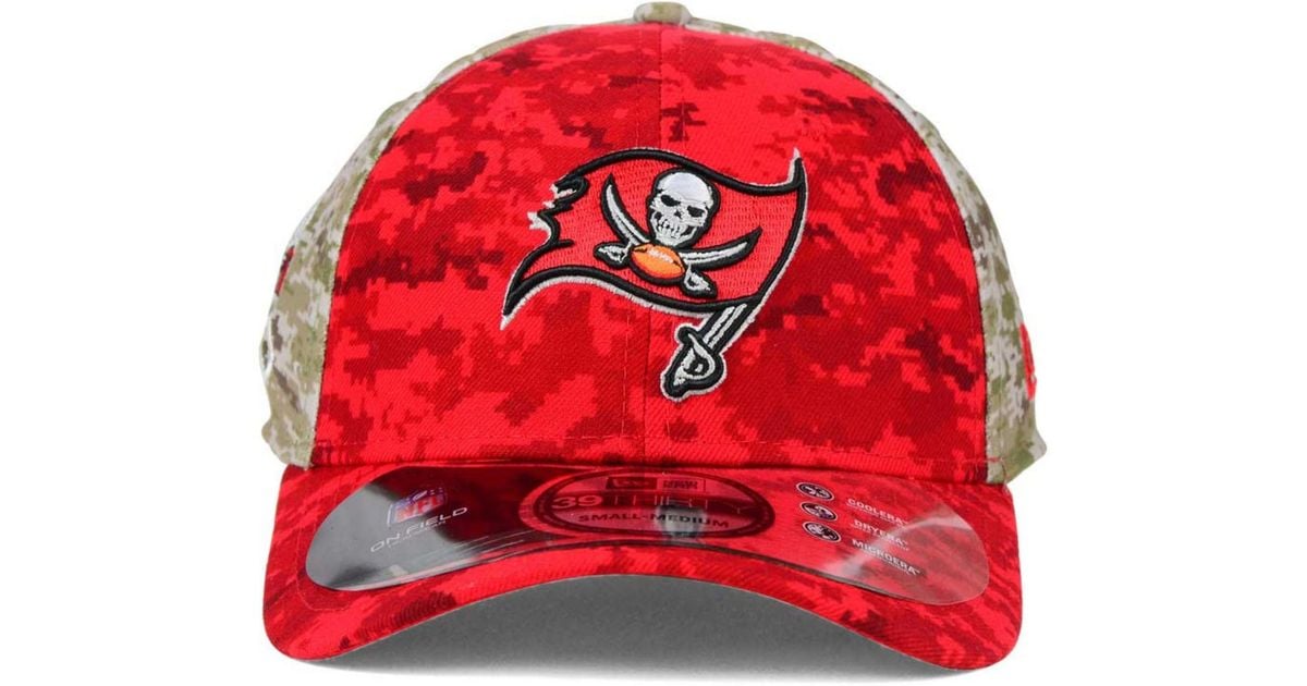 KTZ Tampa Bay Buccaneers Salute To Service 39thirty Cap in Green