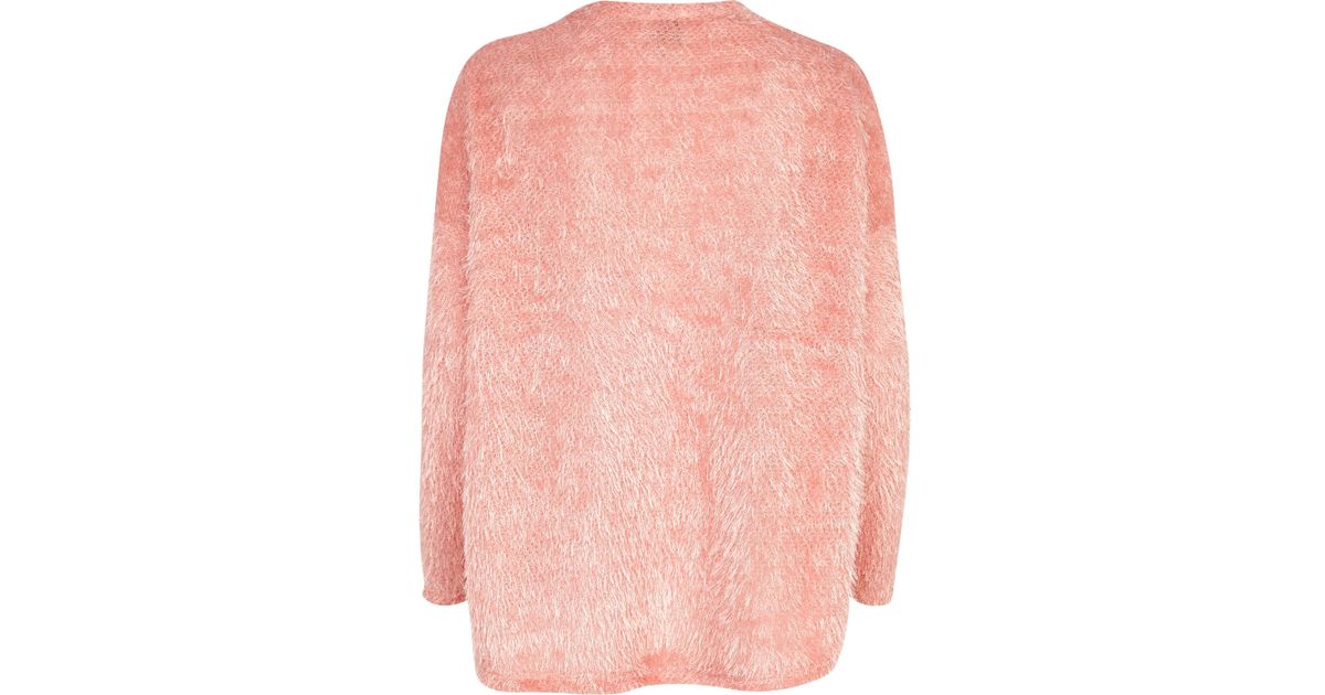 pink eyelash cardigan