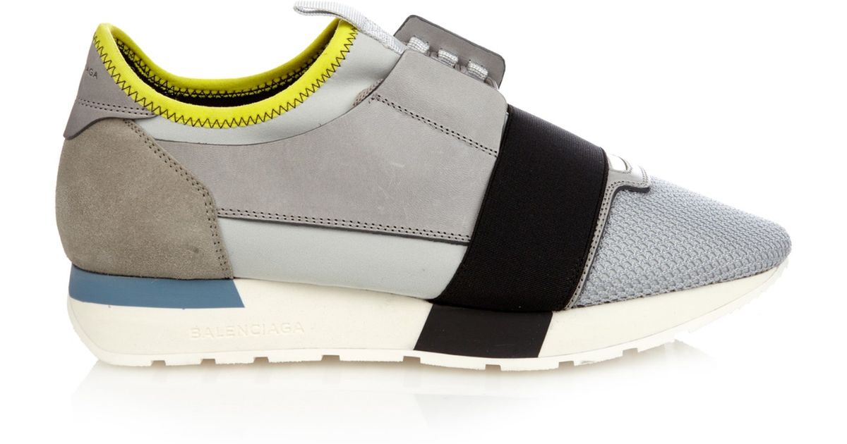 balenciaga low top grey