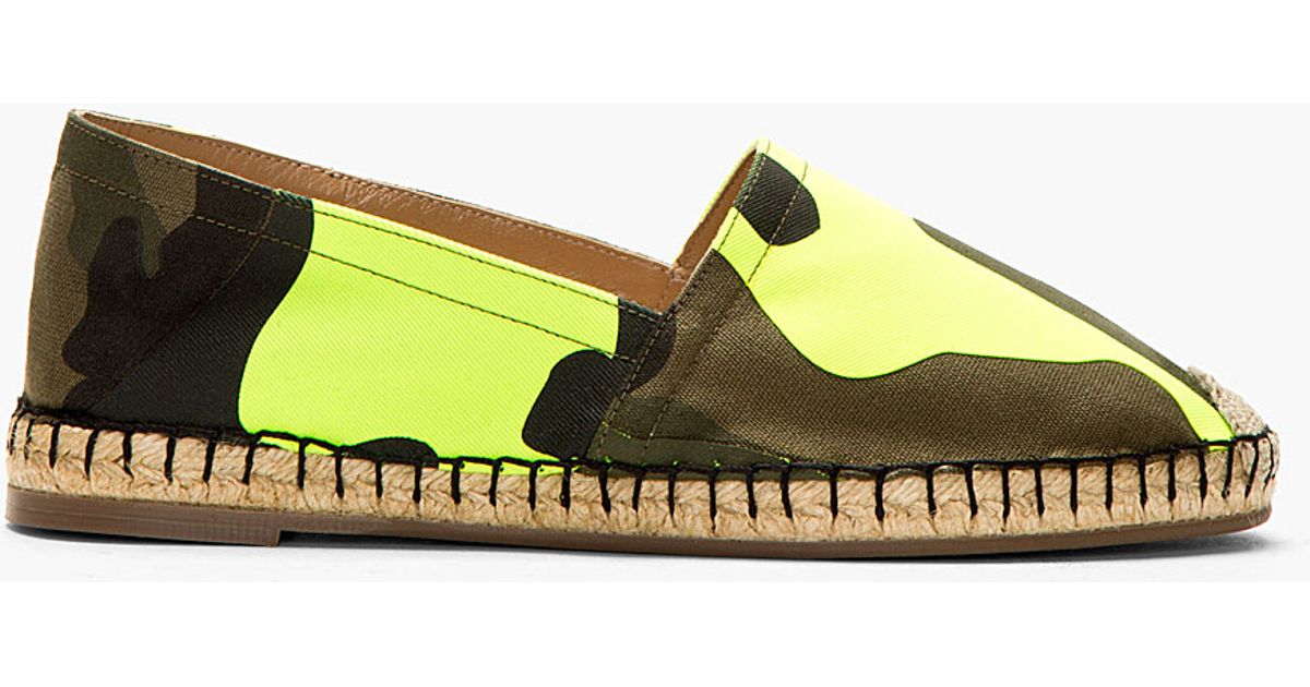 neon espadrilles
