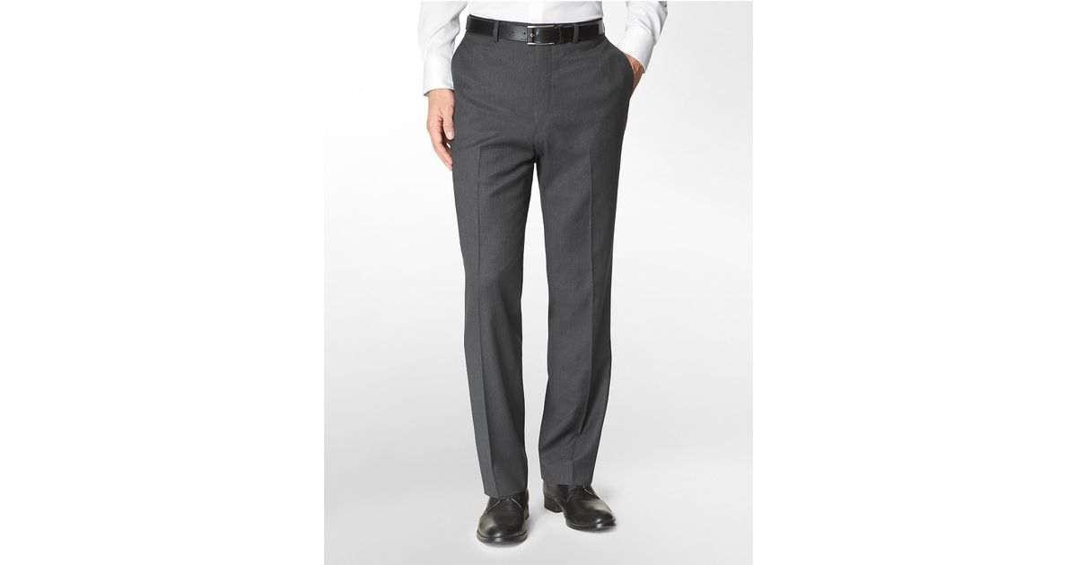 pinstripe suit pants mens
