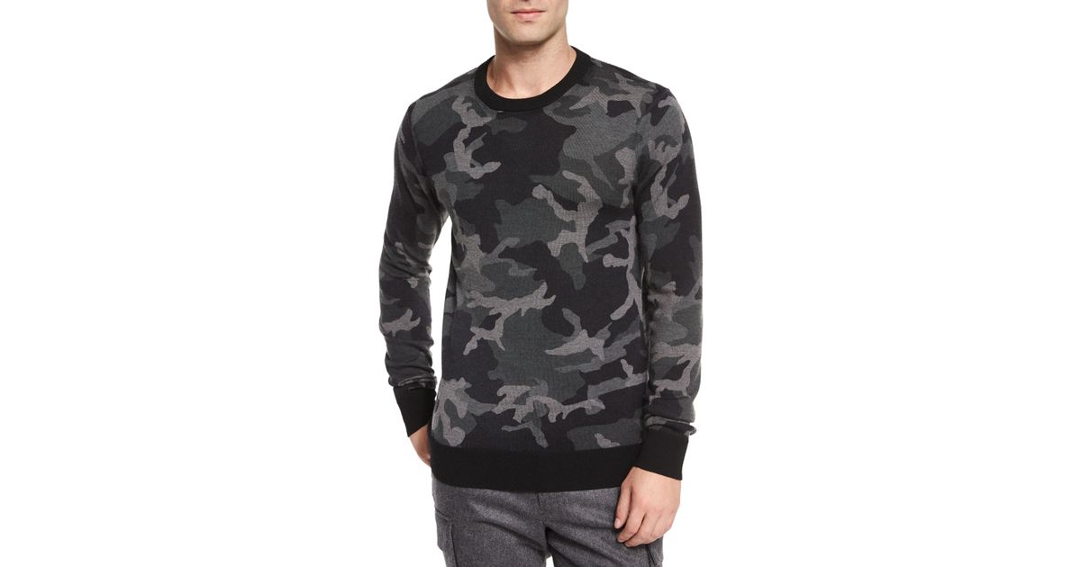 michael kors camo sweater