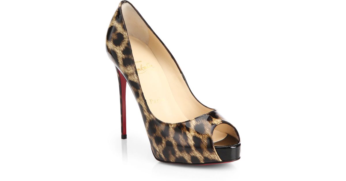 leopard print louboutins