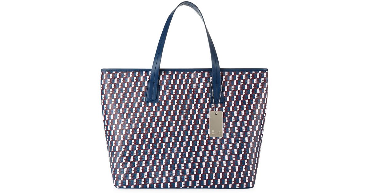 geometric tote bag designer