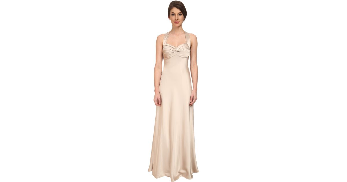 calvin klein satin dress