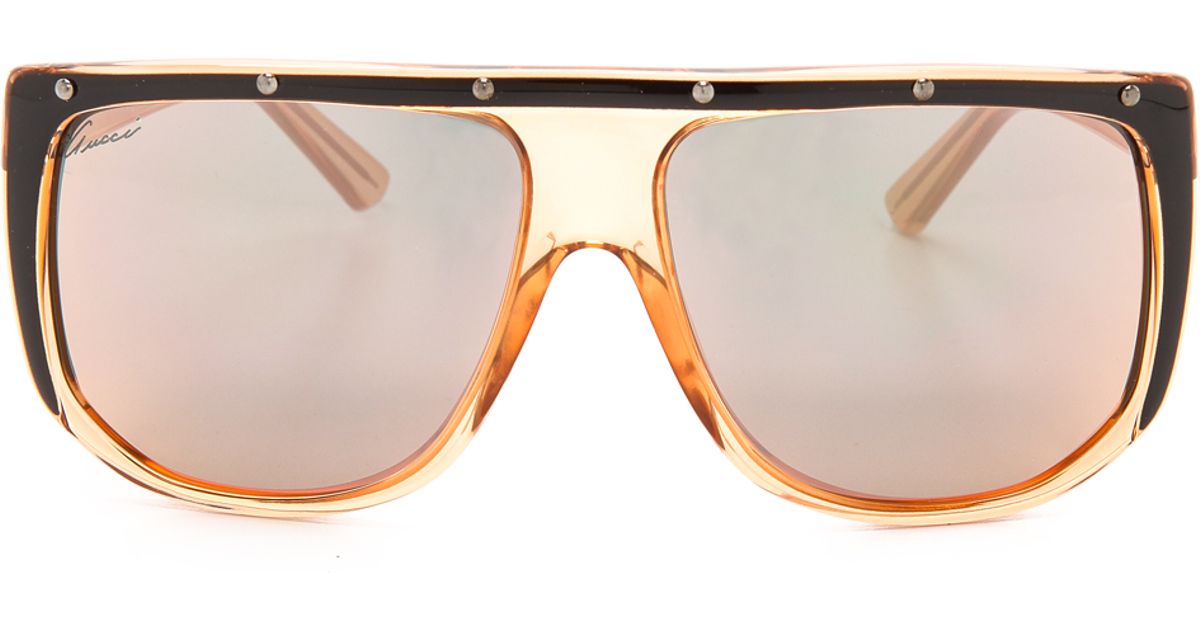 gucci sunglasses flat top