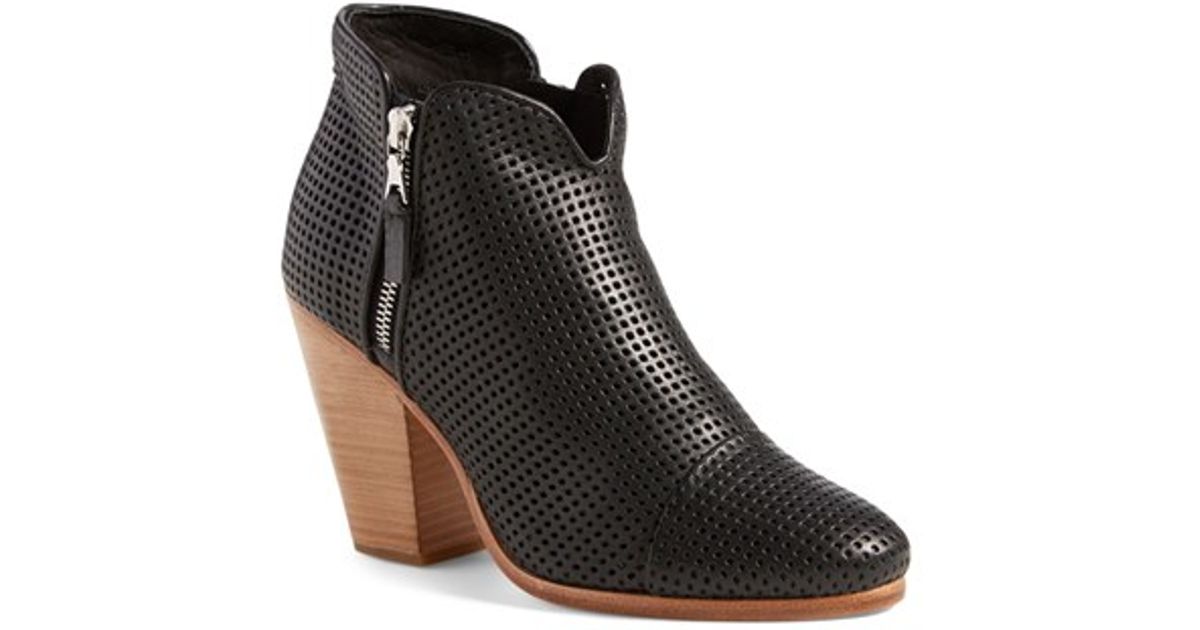 rag and bone margot bootie black