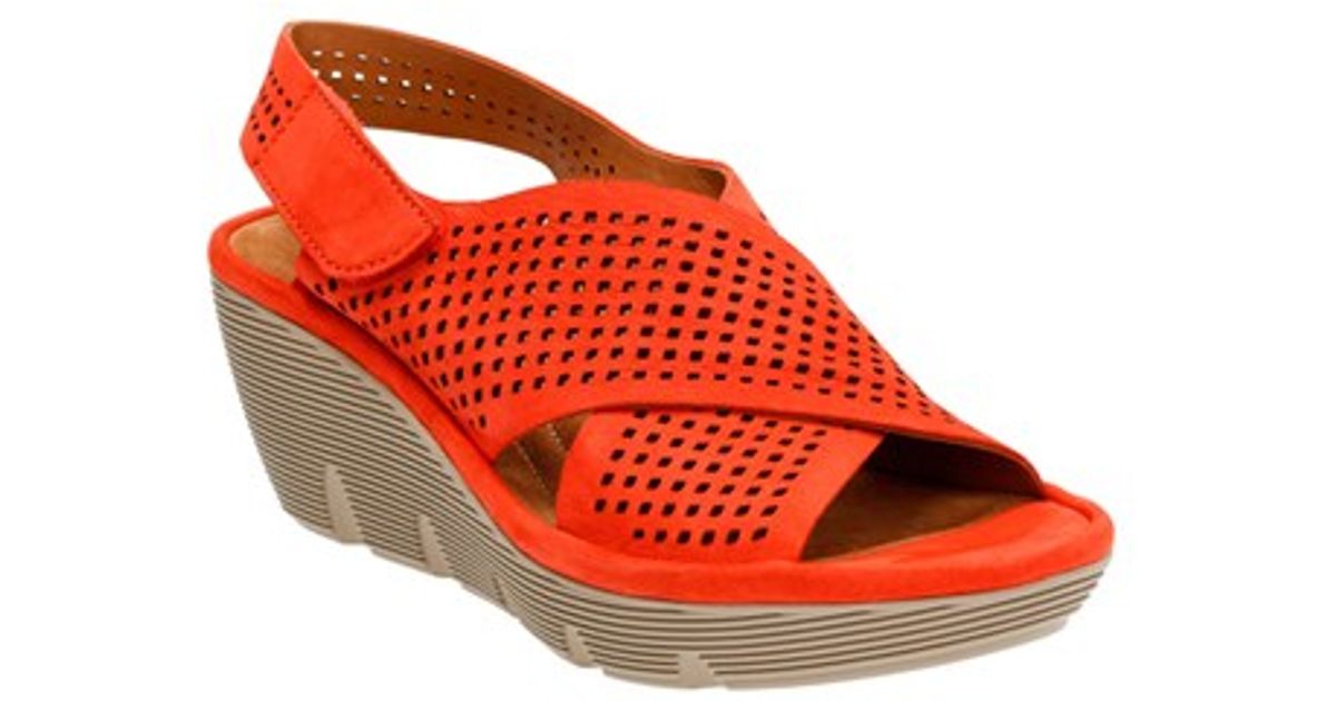 clarks clarene award wedges